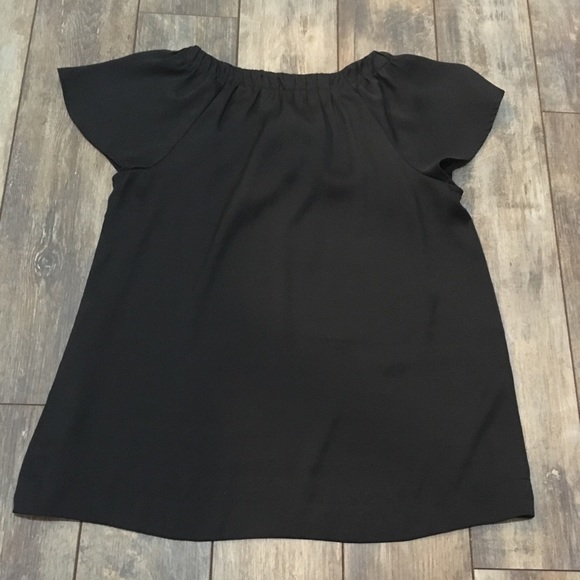 LOFT short sleeve bow front blouse S - Picture 4 of 4